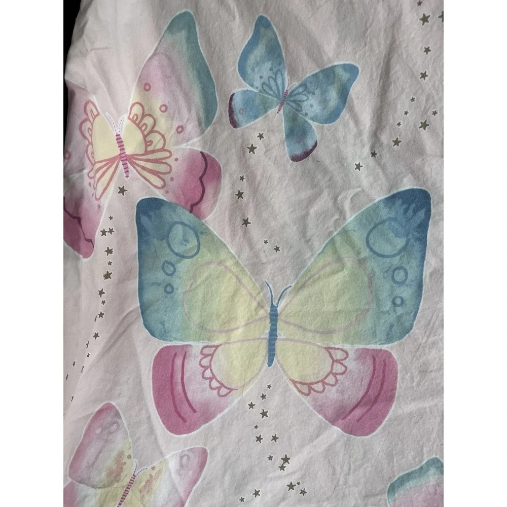 Pottery Barn Kids Gigi Butterfly Full Queen Duvet Cover Butterfly 100% Cotton